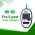 AGARO Glucometer, Blood Glucose Monitoring System with 10pcs Strips & Lancets, Glucometer Machine, Instant Blood Sugar Test at Home, Fast Blood Sugar Testing Device, Simple & Accurate, GLM-76